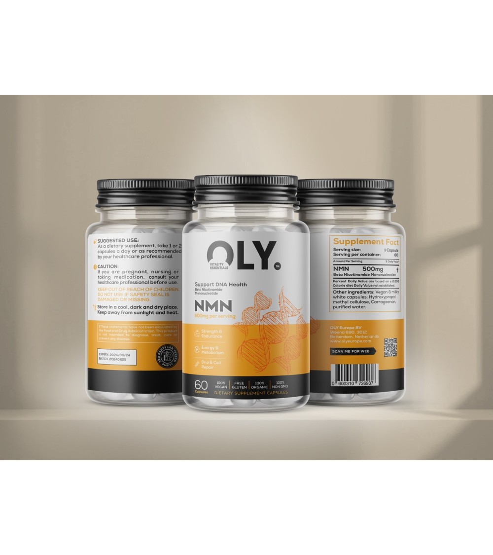 Oly - NMN - 500mg - 60 vcaps