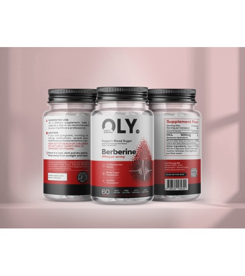 Oly - Berberine - 500mg - 60 vcaps