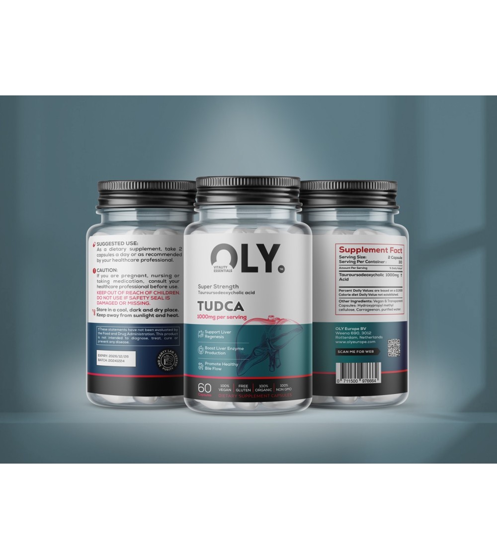 Oly - TUDCA - 1000mg - 60 vcaps
