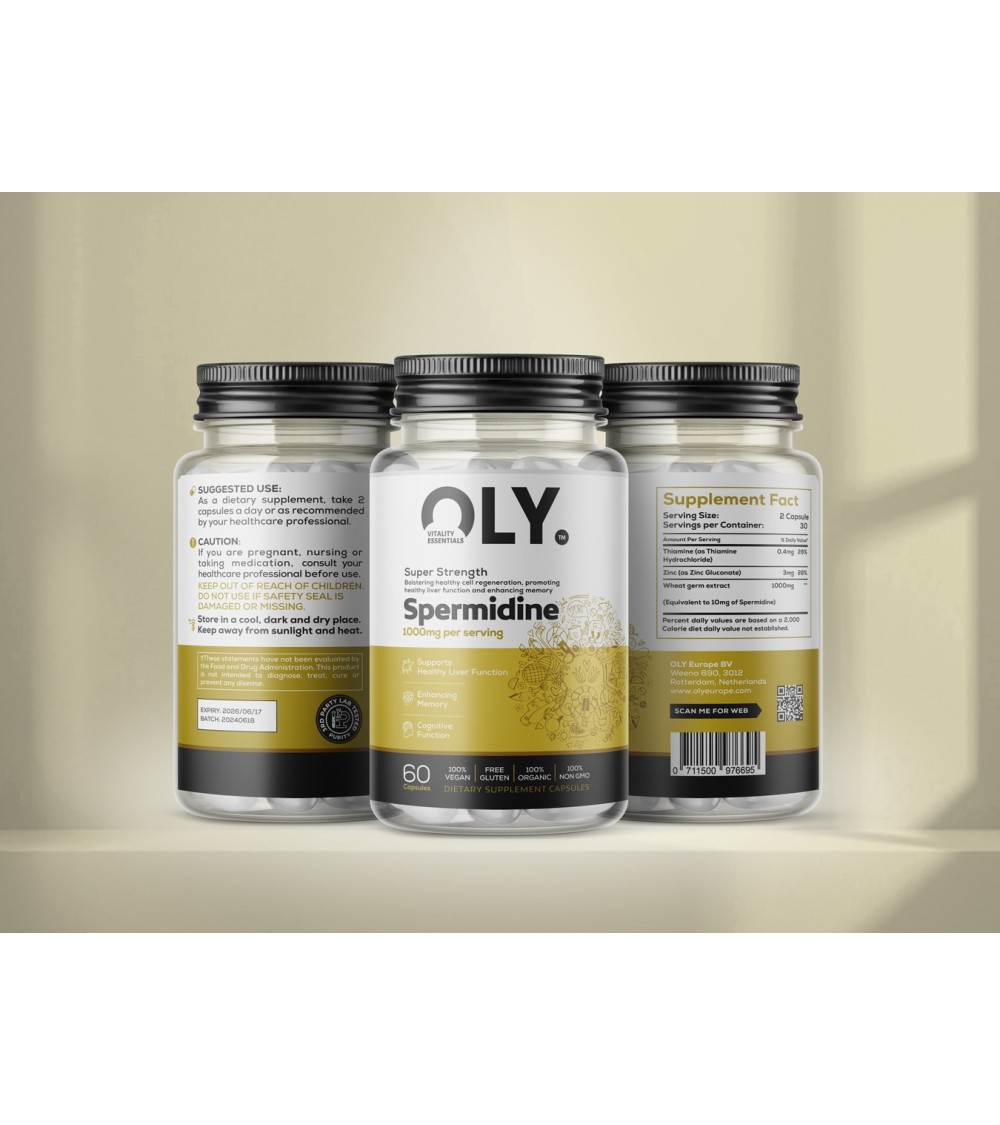 Oly - Spermidine - Super strength - 60 vcaps