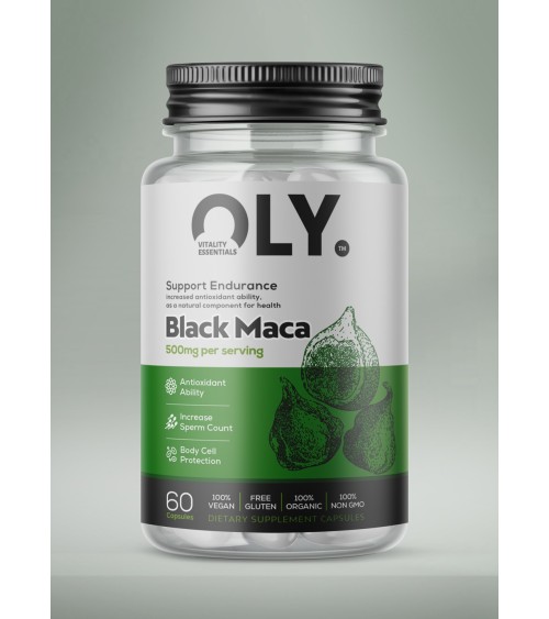 Oly - Black Maca - 500mg - 60 vcaps