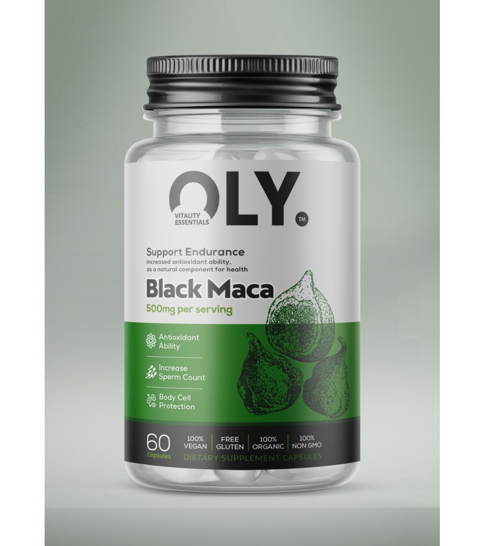 Oly - Black Maca - 500mg - 60 vcaps
