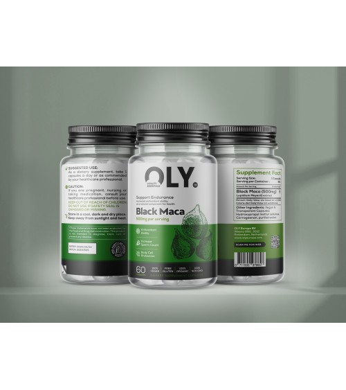 Oly - Black Maca - 500mg - 60 vcaps