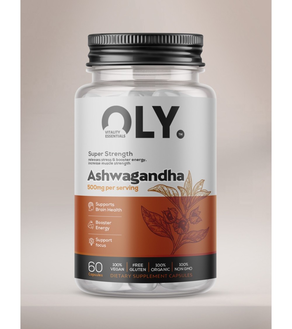Oly - Ashwagandha - 500mg - 60 vcaps