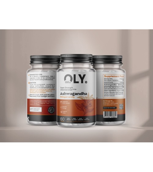 Oly - Ashwagandha - 500mg - 60 vcaps