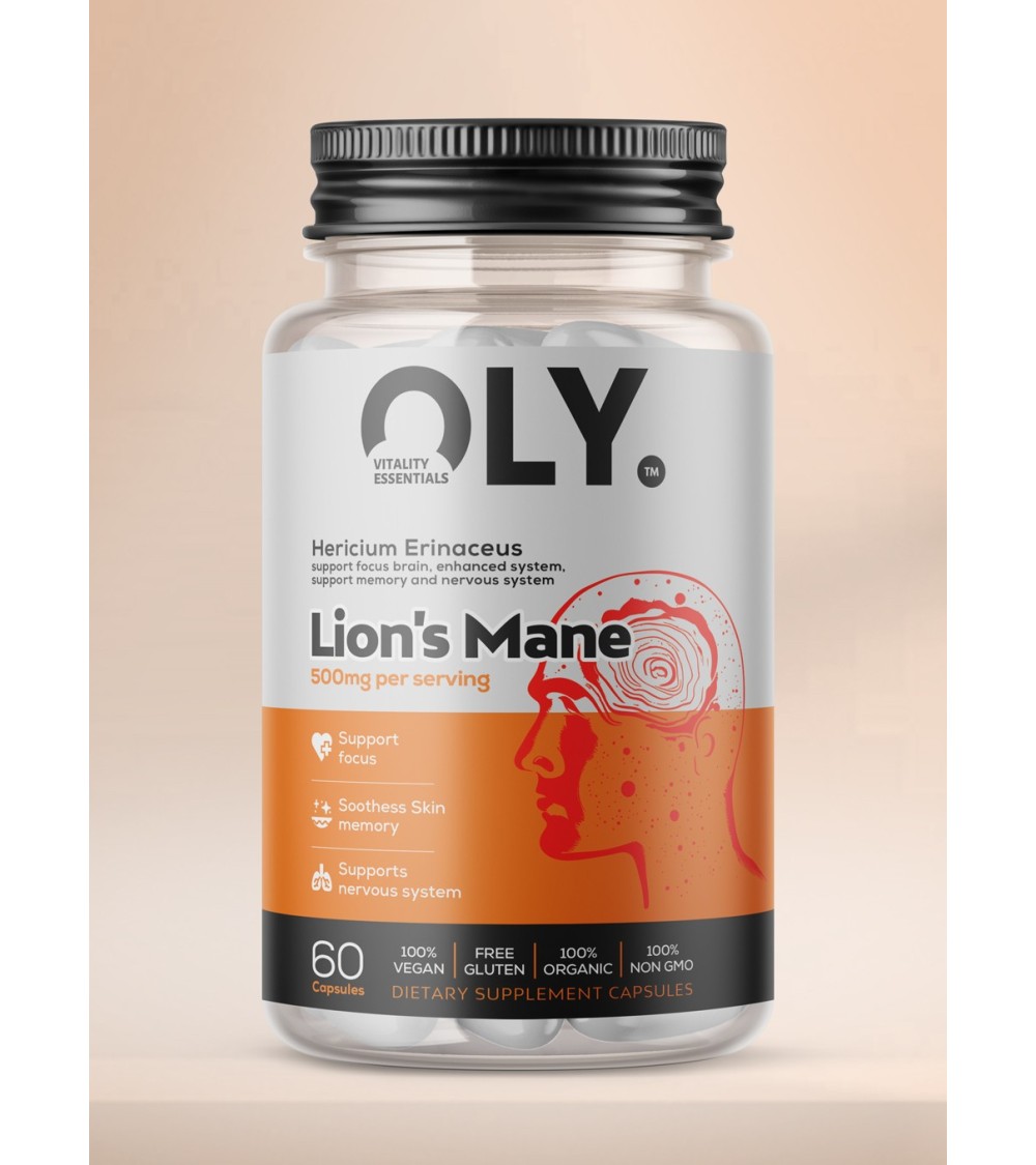 Oly - Lion's Mane - 500mg - 60 vcaps