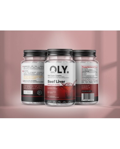 Oly - Beef Liver - 500 mg - 60 caps