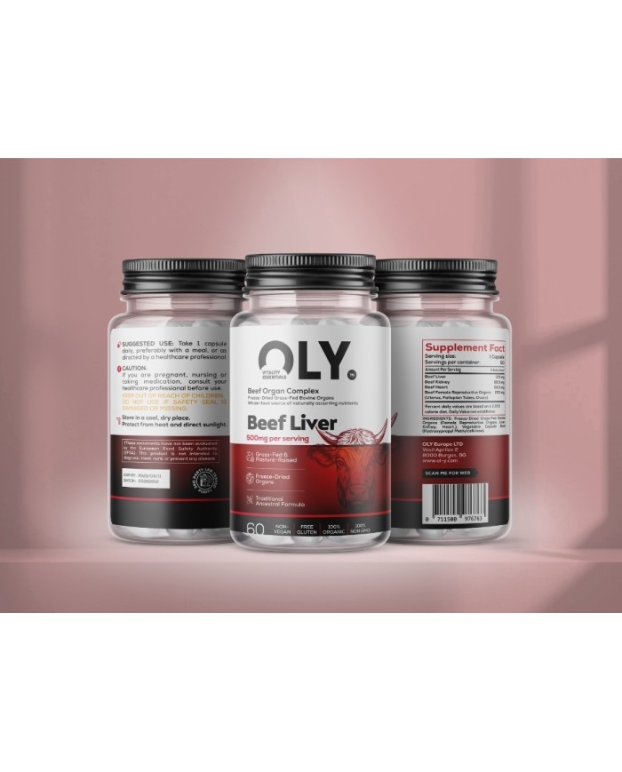 Oly - Beef Liver - 500 mg - 60 caps
