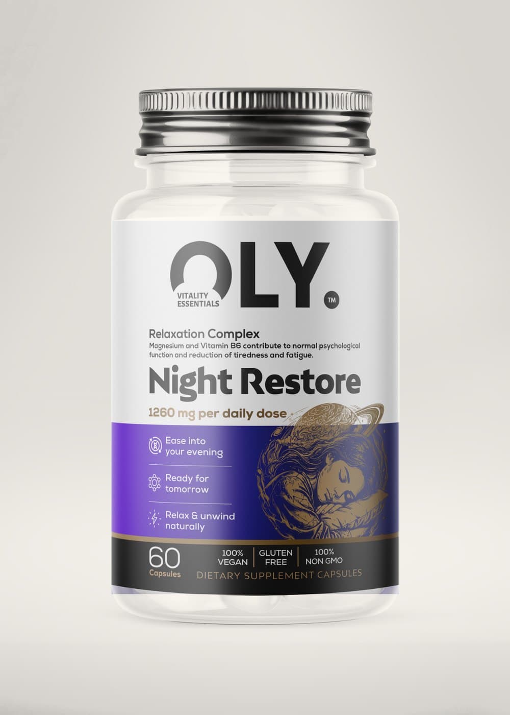 Night Restore - 1260mg - 60 vcaps