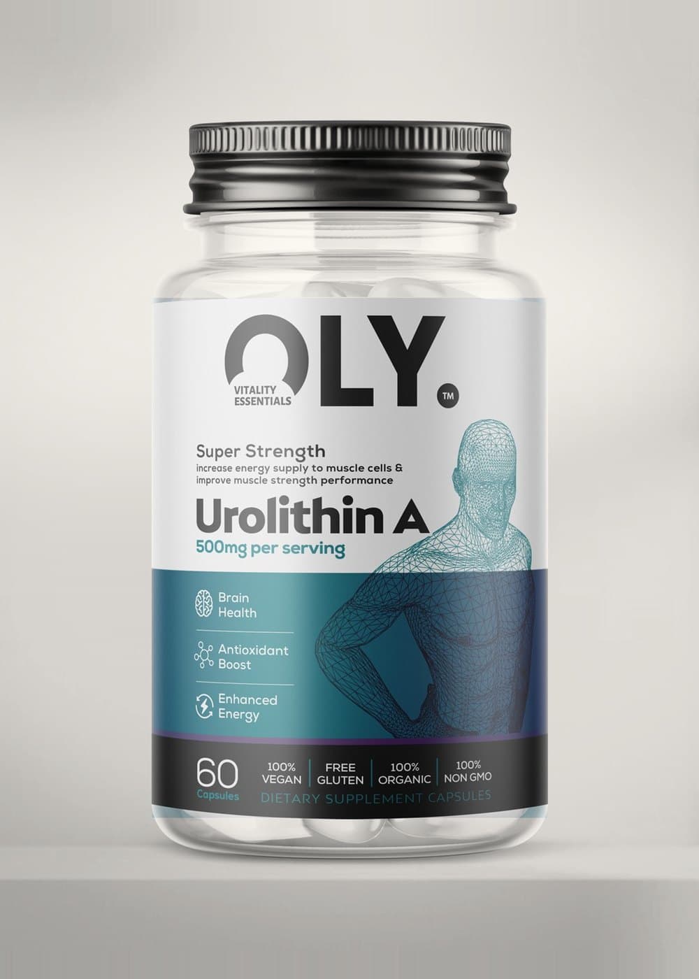 Urolithin A - 500mg - 60 vcaps