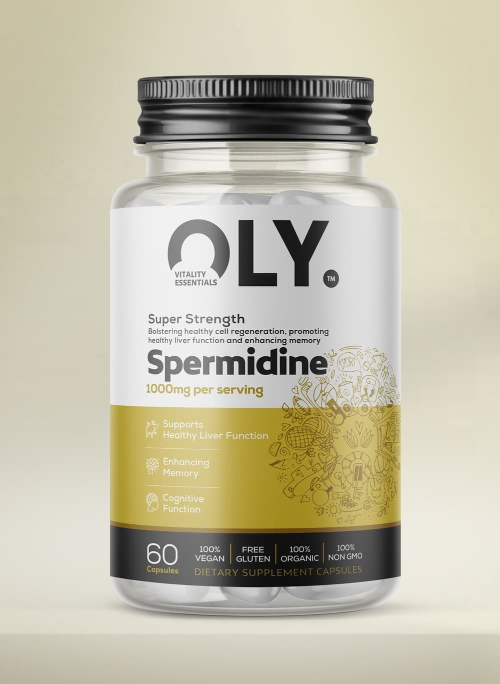 Oly - Spermidine - Super strength - 60 vcaps