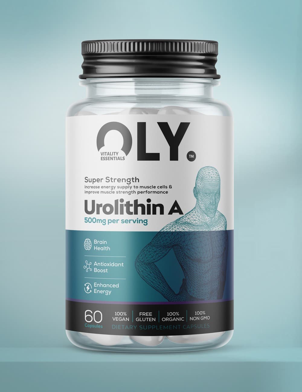 Oly - Urolithin A - 500mg - 60 vcaps
