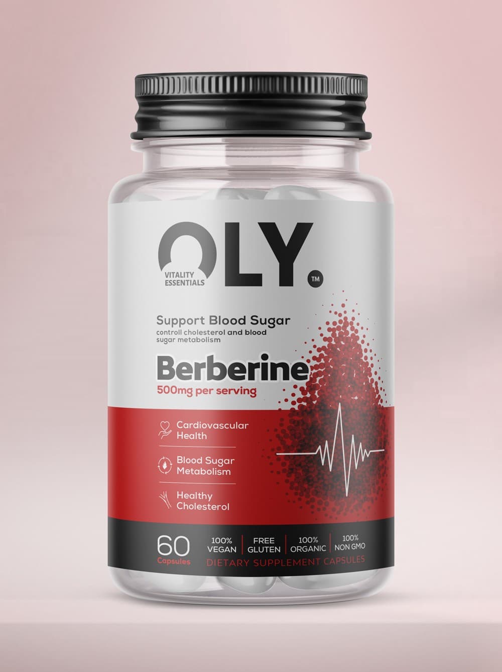 Oly - Berberine - 500mg - 60 vcaps